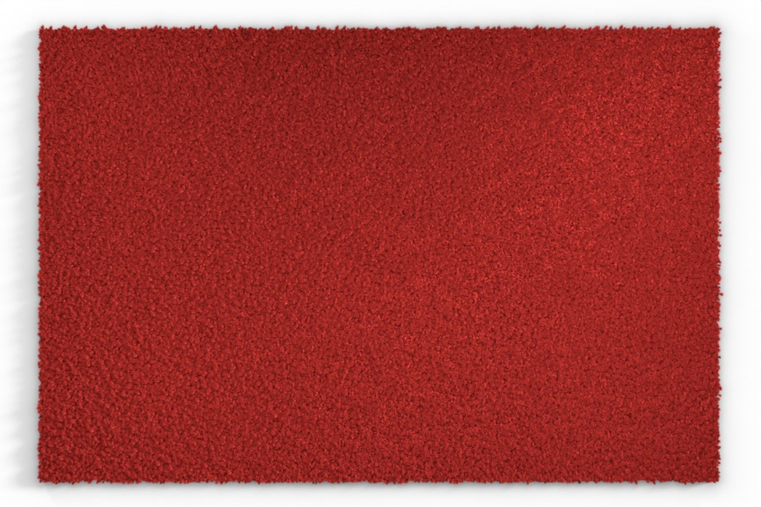 Top-Ansicht von Kokosmatte rot 120 cm - Entrada