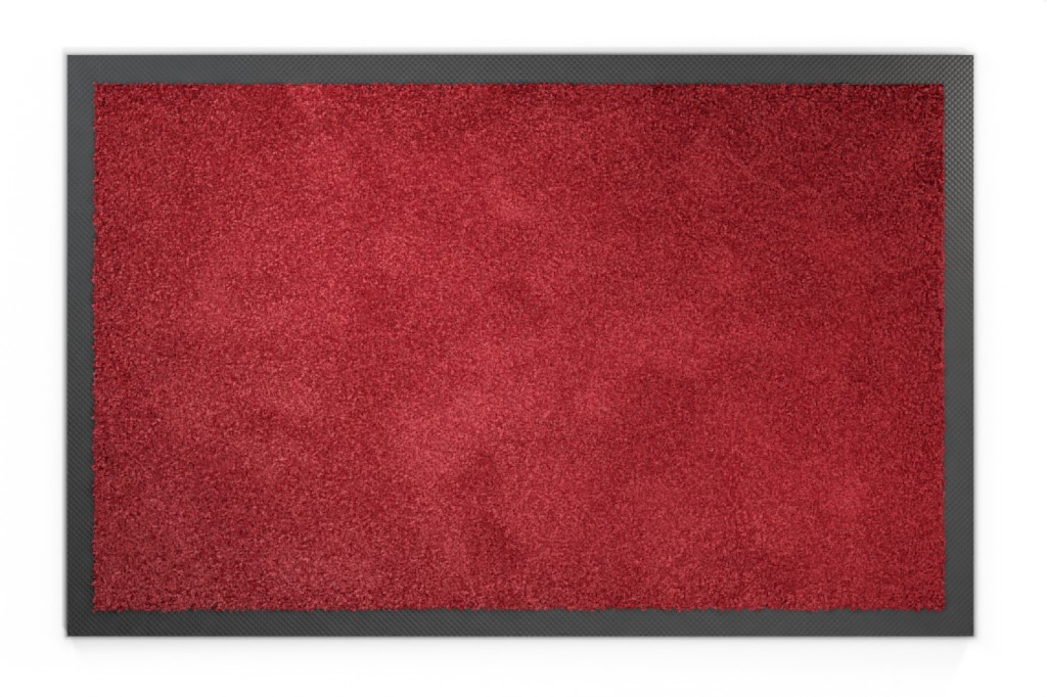 Top-Ansicht von Schmutzfangmatte ColourLine 134 rot - Entrada
