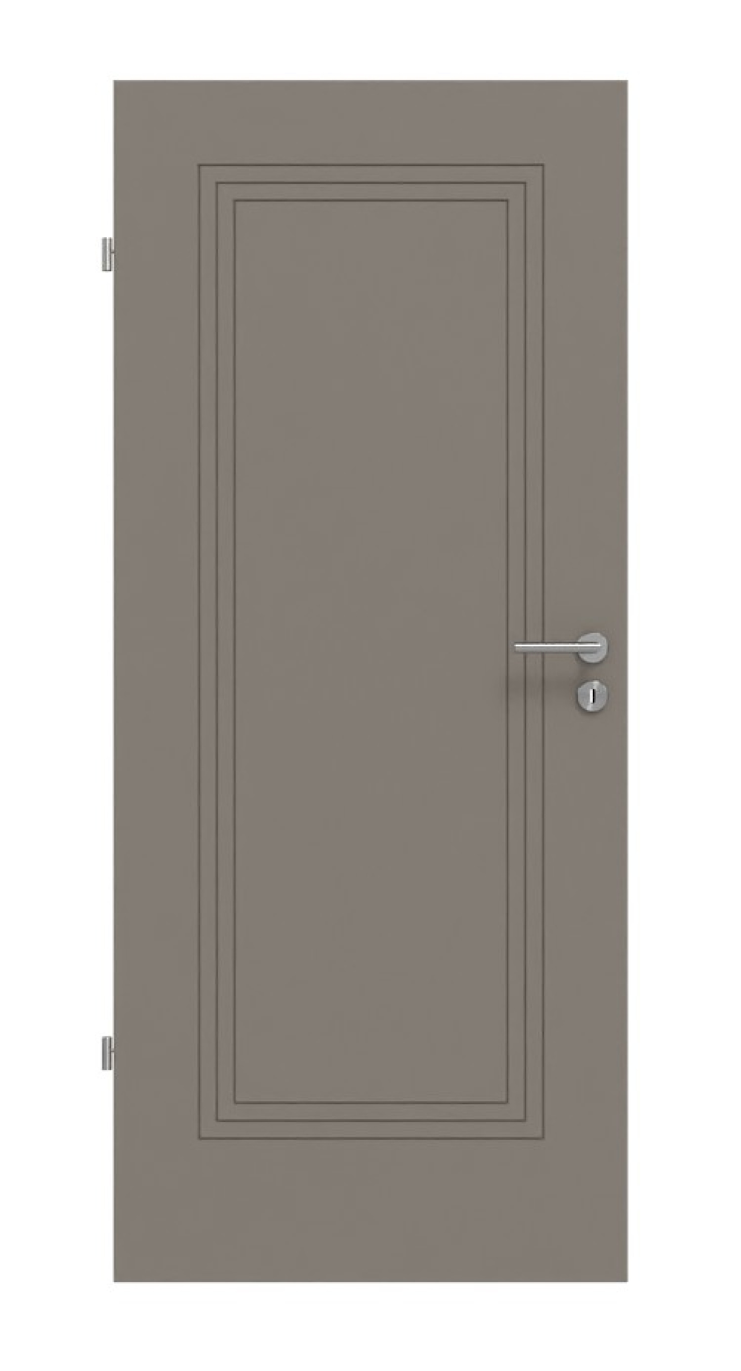 HÖRMANN Innentür Groove 21 Taupe RAL 7048 Lack DesignLine