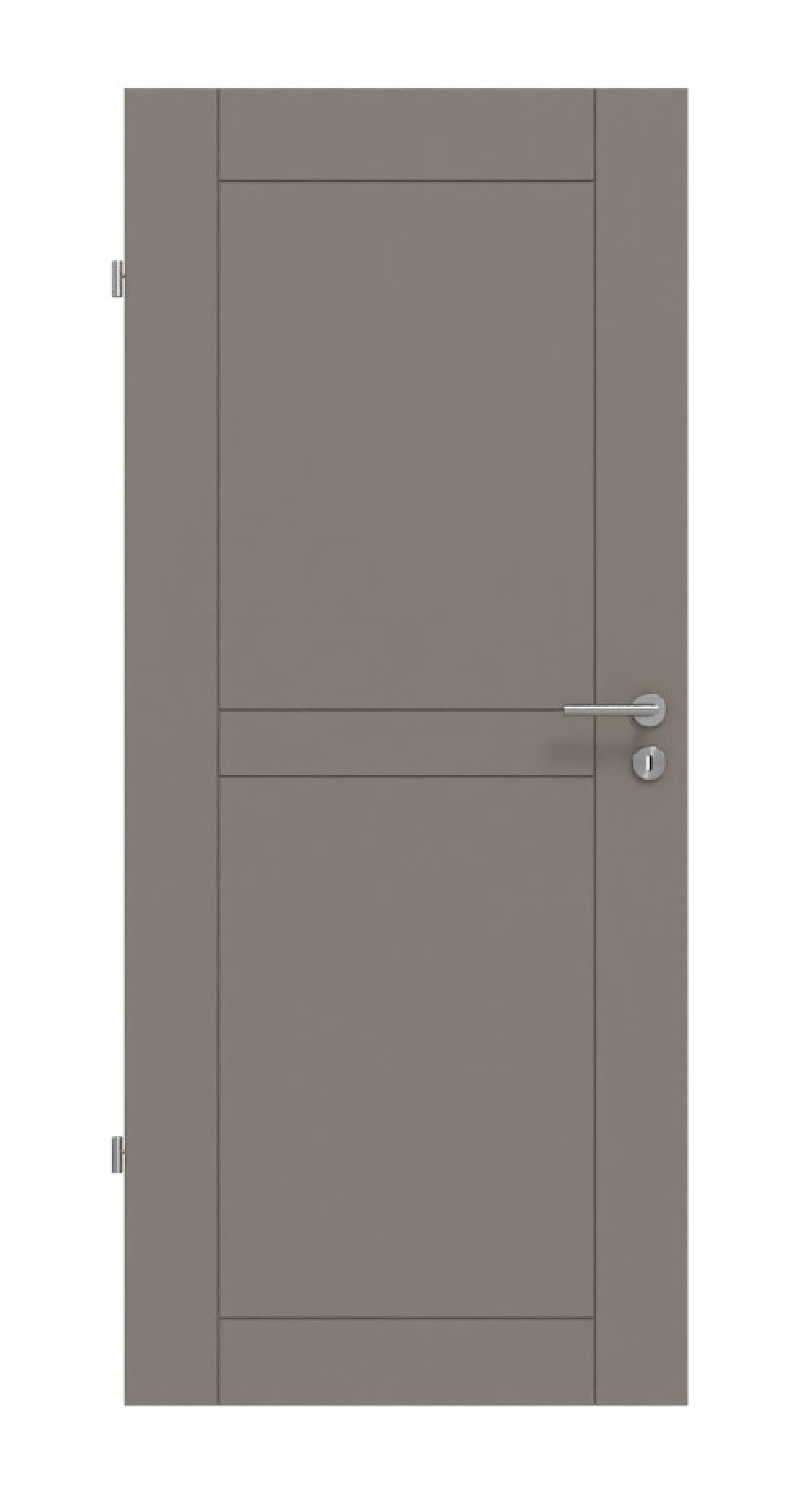 HÖRMANN Innentür Groove 88 Taupe RAL 7048 Lack DesignLine