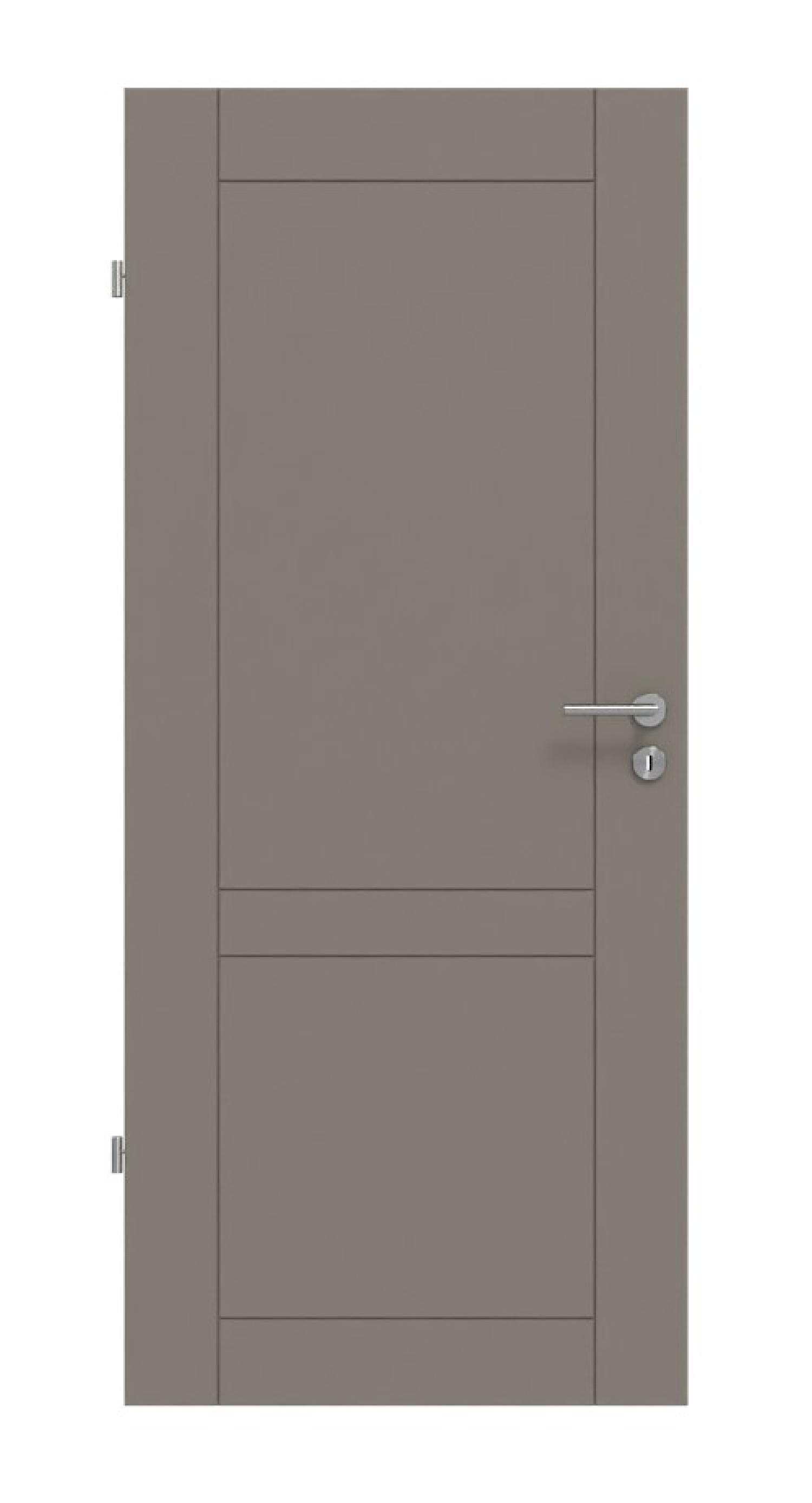 HÖRMANN Innentür Groove 92 Taupe RAL 7048 Lack DesignLine