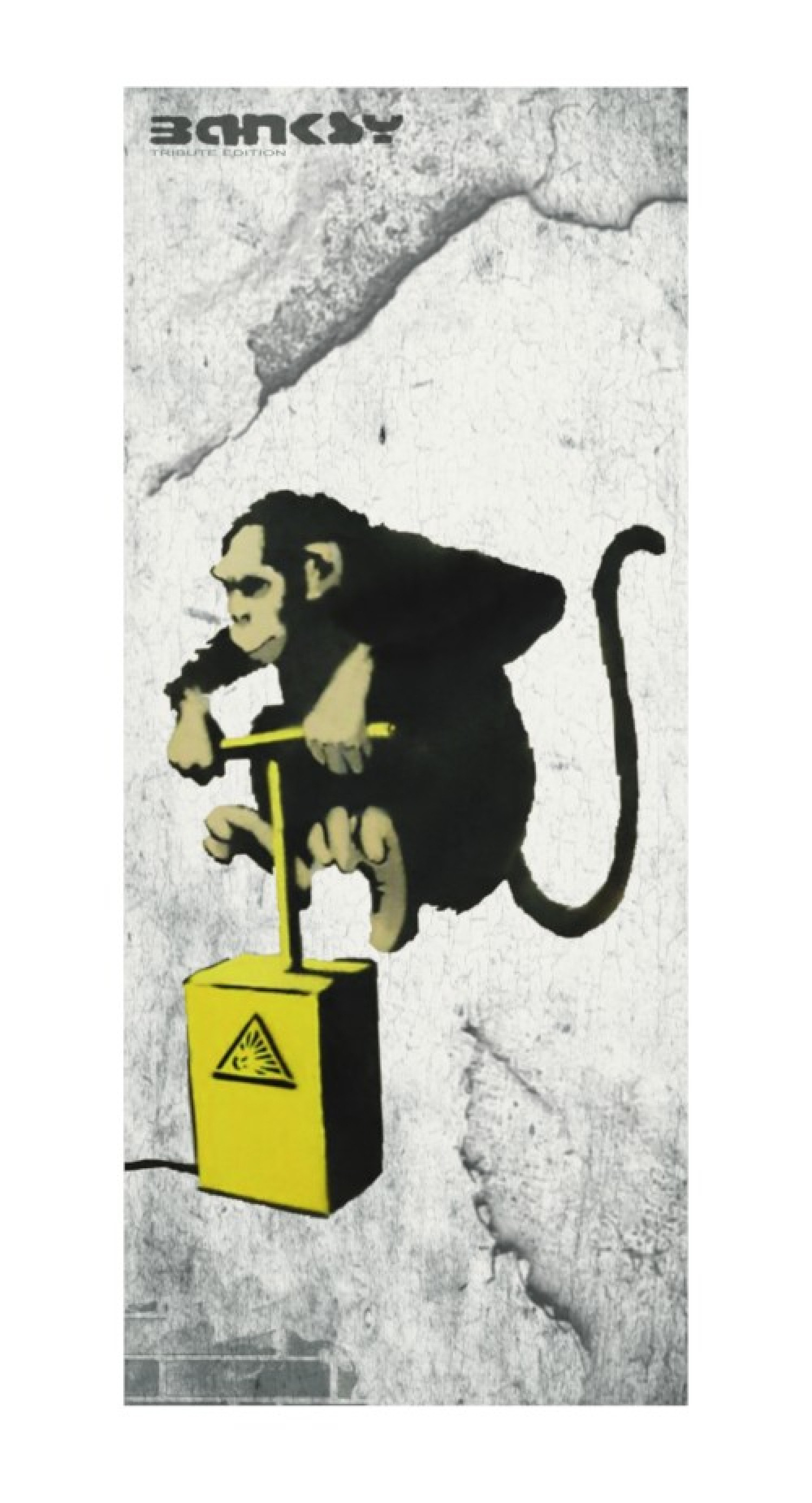 Monkey TNT - Banksy Style