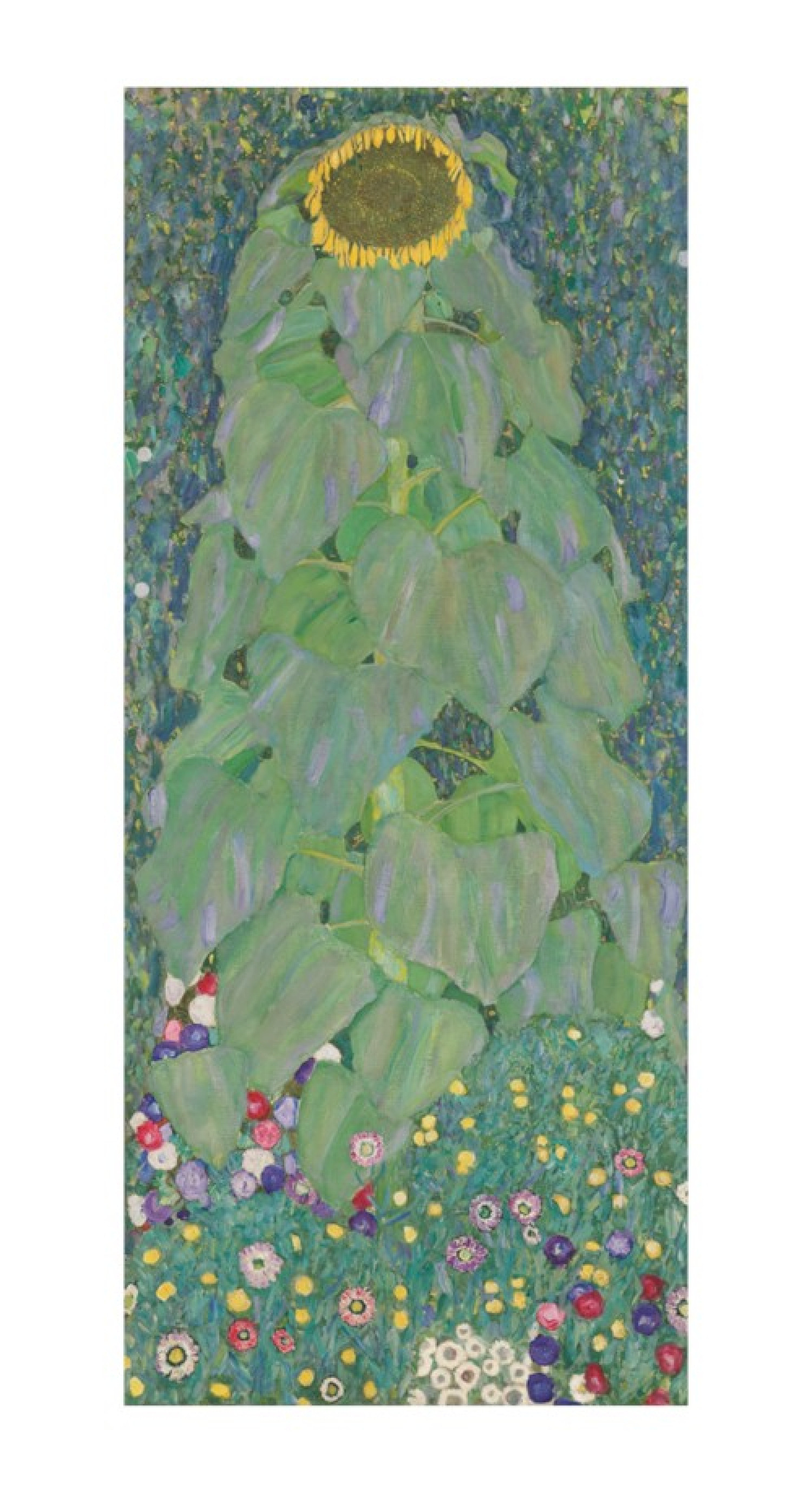Gustav Klimt Reproduktion Die Sonnenblume