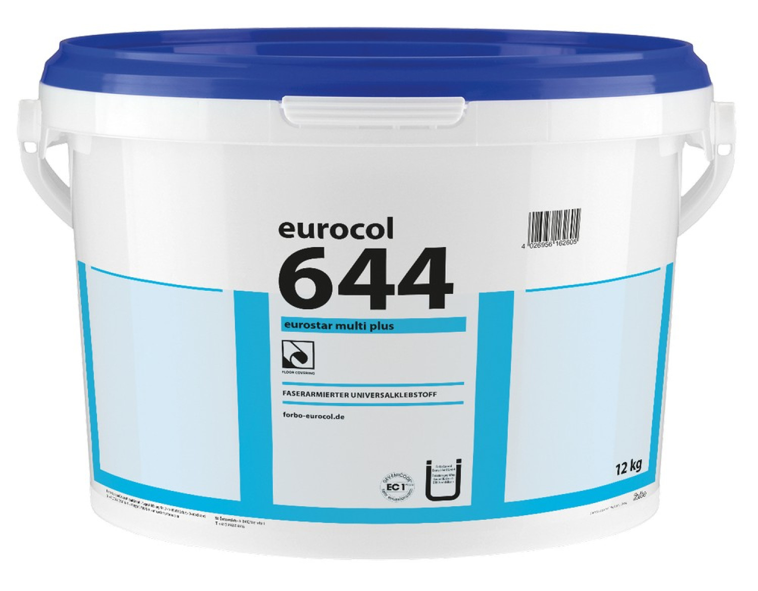Ansicht Vinylklebstoff Eurostar Multi Plus 12 kg - Forbo Eurocol