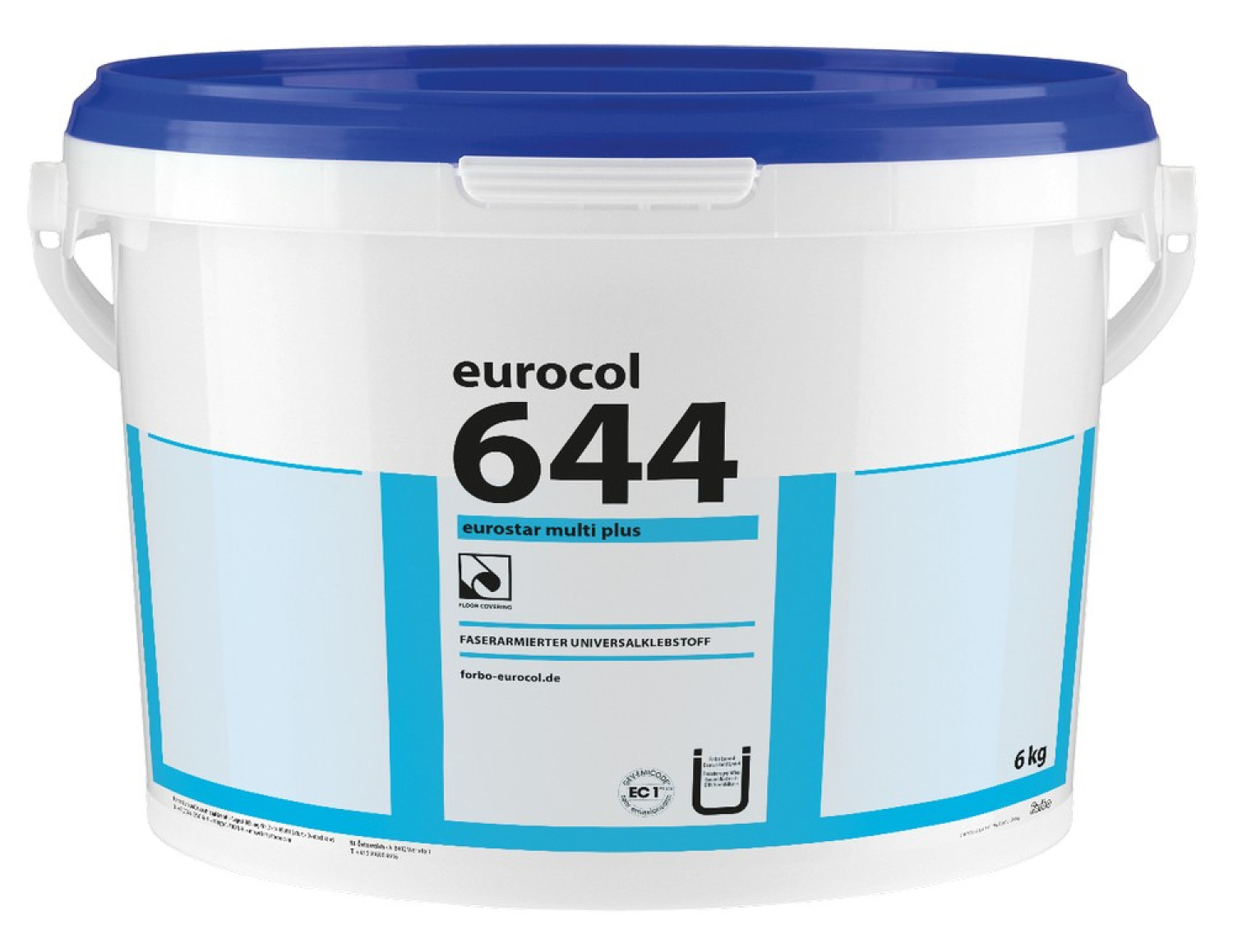 Ansicht Vinylklebstoff Eurostar Multi Plus 6 kg - Forbo Eurocol