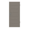 HÖRMANN Wohnungseingangstür Groove 11 Taupe RAL 7048 Lack DesignLine