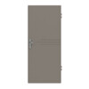 HÖRMANN Wohnungseingangstür Groove 56 Taupe RAL 7048 Lack DesignLine