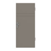 HÖRMANN Wohnungseingangstür Groove 78 Taupe RAL 7048 Lack DesignLine