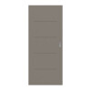 HÖRMANN Schiebetür Groove 14 Taupe RAL 7048 Lack DesignLine