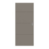 HÖRMANN Schiebetür Groove 34 Taupe RAL 7048 Lack DesignLine