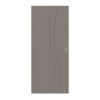 HÖRMANN Schiebetür Groove 51 Taupe RAL 7048 Lack DesignLine