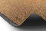 Detailbild mit Ansicht von Ober- und Untermaterial von Fußmatte ColourLine 157 beige - Entrada
