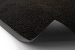 Detailbild mit Ansicht von Ober- und Untermaterial von Fußmatte ColourLine 875 schwarz - Entrada