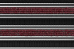 Detailaufnahme von Top-Ansicht von Aluprofilmatte KLASSIK Rips T09PP rot / Safe R01V schwarz - Entrada