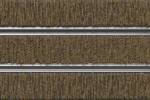 Detailaufnahme von Top-Ansicht von Aluprofilmatte ROYAL Rips T10PP beige - Entrada