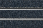 Detailaufnahme von Top-Ansicht von Aluprofilmatte ROYAL Rips T06PP blau/grau - Entrada