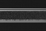 Detailaufnahme von Top-Ansicht von Aluprofilmatte ROYAL Rips T03PP anthrazit / Safe R01V schwarz - Entrada
