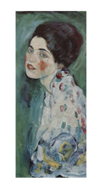 Gustav Klimt Reproduktion Porträt einer Dame