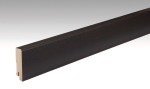 Eiche Schwarzbraun Echtholzfurnierte Fußleiste Profil 15 MK (2380 x 16 x 60 mm) - MEISTER