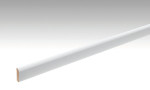 Neutrale, weiße Fußleiste Profil 6 (2380 x 6 x 25 mm) (streichfähig) - MEISTER