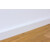 Sockelleiste 16 x 58 x 2400 mm Massivholz weiß lackiert kubisch R3 Clip-Nut
