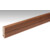 MEISTER Nussbaum Amerikanisch Echtholzfurnierte Sockelleiste Profil 15 MK (2380 x 16 x 60 mm)