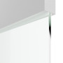 Detailansicht des Lichtausschnitts von Pure 2 quer Plain 79-7 ProLine Duradecor Bütte Weiß Schiebetür - Hörmann